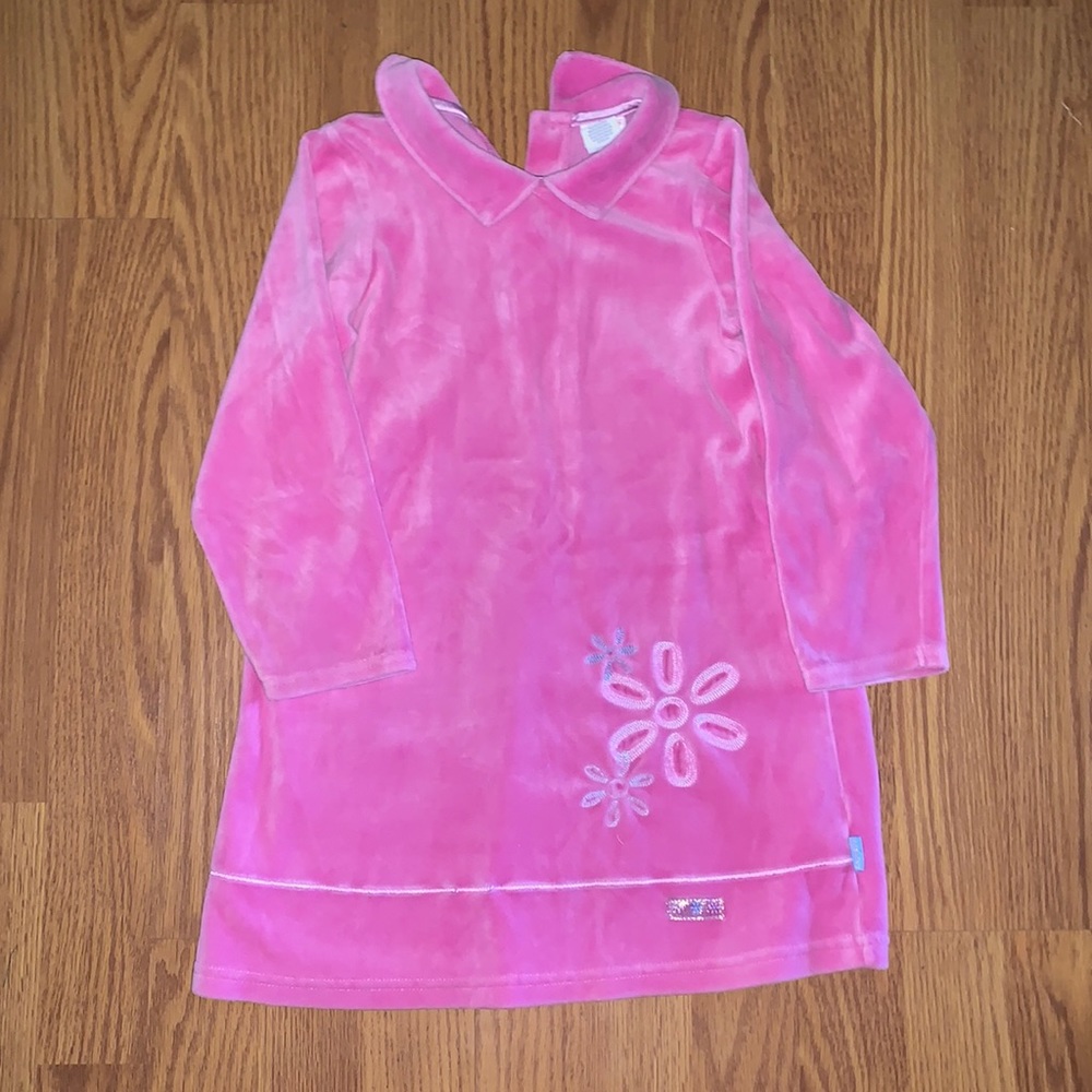 Pink Velvet Dress